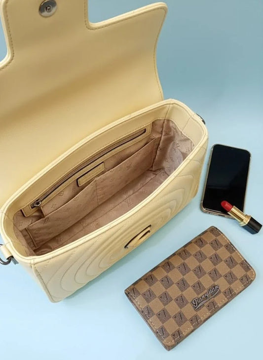 Women’s Premium Quilted Crossbody Bag