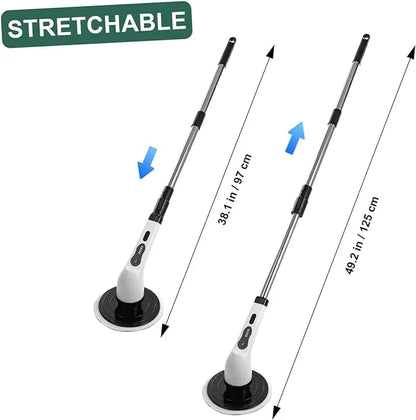 9-in-1 Electric Spin Scrubber with 9 Heads