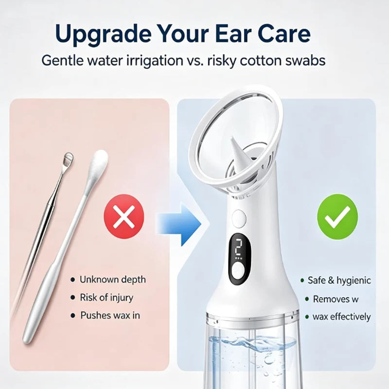Electric Earwax Removal Cleaner – Automatic & Rechargeable