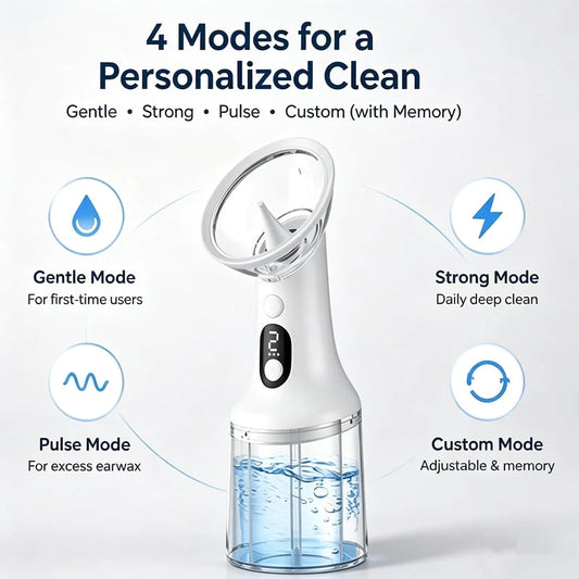 Electric Earwax Removal Cleaner – Automatic & Rechargeable