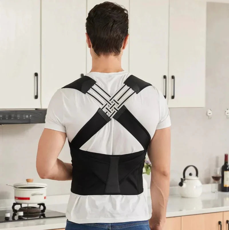 Premium Adjustable Posture Corrector – Back & Shoulder Support Brace